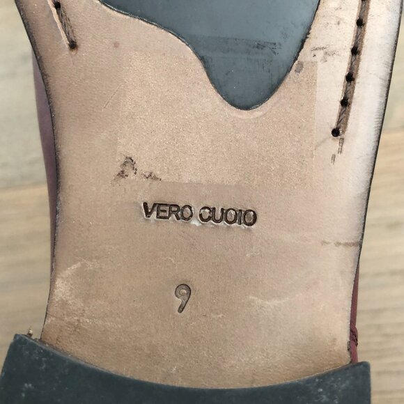 Pierre Hardy Mid Calf Harness Leather Boots w Buckle Detail Burgundy Sz 9 - Picture 8 of 14